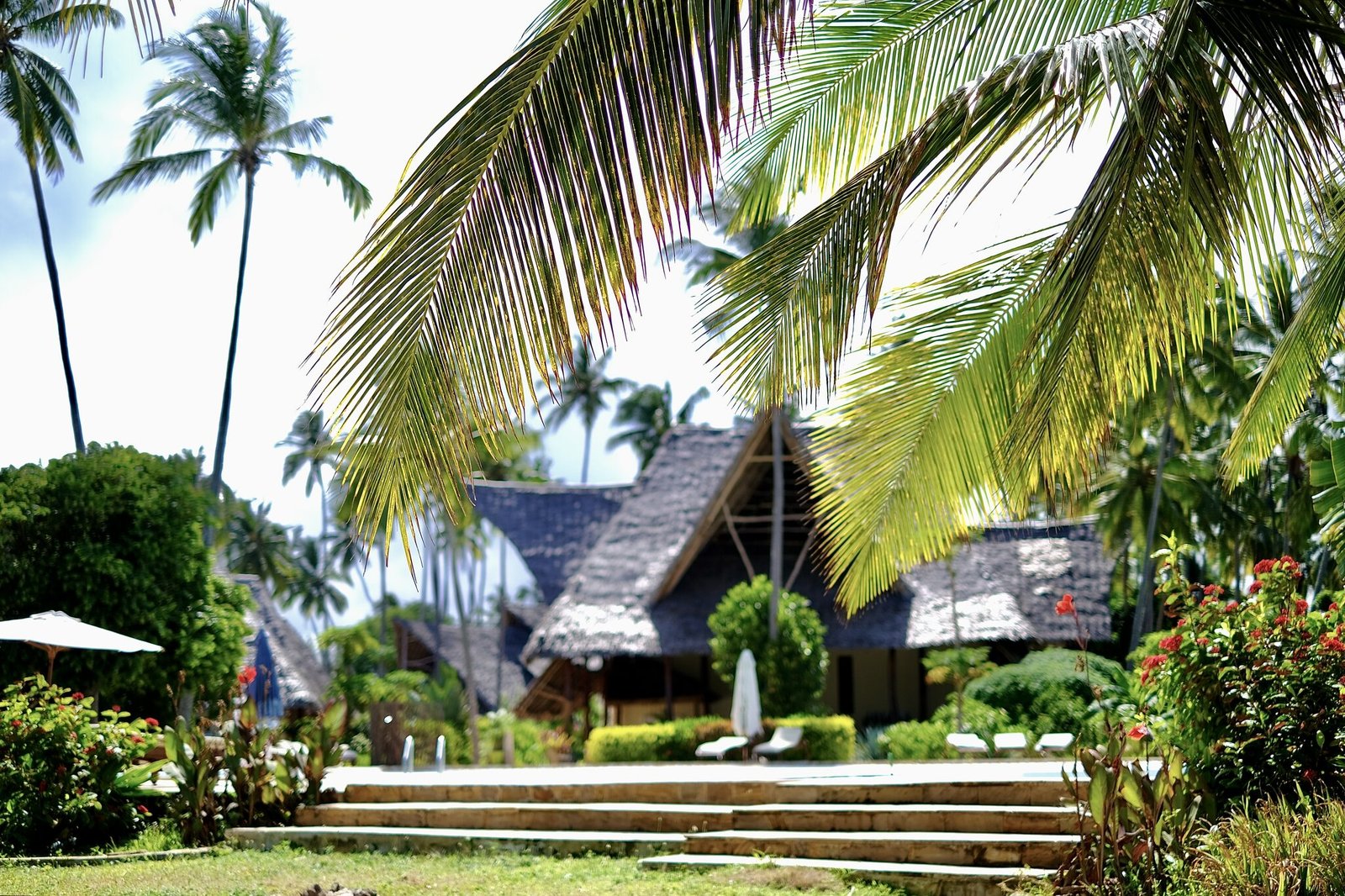 Private beachfront setting for a marriage proposal in Zanzibar